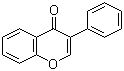 Isoflavone molecular structure (CAS 574-12-9)