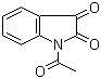 1-Acetyl-1H-indole-2,3-dione molecular structure (CAS 574-17-4)