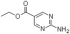 2-Amino-5-pyrimidinecarboxylic acid ethyl ester molecular structure (CAS 57401-76-0)