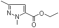 structure of CAS# 5744-40-1, Ethyl 1,3-dimethylpyrazole-5-carboxylate;Ethyl 1,3-dimethyl-1H-pyrazole-5-carboxylate
