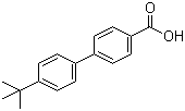 structure of CAS# 5748-42-5, 4'-tert-Butyl[1,1'-biphenyl]-4-carboxylic acid;4-(4-tert-Butylphenyl)benzoic acid