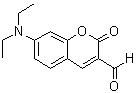 7-Diethylaminocoumarin-3-carbaldehyde molecular structure (CAS 57597-64-5)