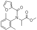 structure of CAS# 57646-30-7, Fongaride;A 5430; CGA 38140; Fongarid; Fongaride; Furalaxyl; N-(2,6-Dimethylphenyl)-N-(2-furanylcarbonyl)alanine methyl ester