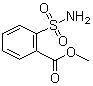 structure of CAS# 57683-71-3, 2-Carbomethoxybenzenesulfonamide;Methyl o-sulphamoylbenzoate