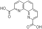 structure of CAS# 57709-61-2, 1,10-Phenanthroline-2,9-dicarboxylic acid