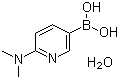 structure of CAS# 579525-46-5, 2-(Dimethylamino)pyridine-5-boronic acid hydrate;2-(N,N-Dimethylamino)pyridine-5-boronic acid hydrate