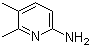 2-Amino-5,6-dimethylpyridine molecular structure (CAS 57963-08-3)