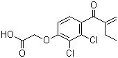 利尿酸分子结构 (CAS 58-54-8)