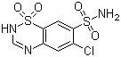 Chlorothiazide molecular structure (CAS 58-94-6)