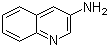 结构式 CAS# 580-17-6, 3-氨基喹啉