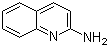 结构式 CAS# 580-22-3, 2-氨基喹啉