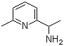 structure of CAS# 58088-67-8, 1-(6-Methylpyridin-2-yl)ethylamine