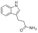 structure of CAS# 5814-93-7, 3-(1H-indol-3-yl)propanamide