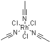 Tris(acetonitrile)trichlororhodium molecular structure (CAS 58166-91-9)