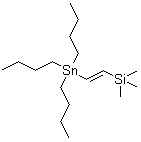 Tributyl[(1E)-2-(trimethylsilyl)ethenyl]stannane molecular structure (CAS 58207-97-9)