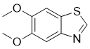 5,6-Dimethoxybenzo[d]thiazole molecular structure (CAS 58249-69-7)