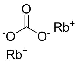 Rubidium carbonate molecular structure (CAS 584-09-8)