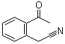 结构式 CAS# 58422-85-8, 2-乙酰基苯基乙腈