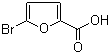 5-溴-2-糠酸分子结构 (CAS 585-70-6)