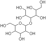 结构式 CAS# 585-86-4, 乳糖醇; 4-O-beta-D-吡喃半乳糖基-D-葡萄糖醇