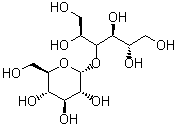 Maltitol molecular structure (CAS 585-88-6)