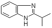 structure of CAS# 5851-43-4, 2-Isopropylbenzimidazole;2-(1-Methylethyl)-1H-benzimidazole; 2-Isopropyl-1H-benzimidazole