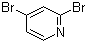 structure of CAS# 58530-53-3, 2,4-Dibromopyridine