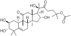 结构式 CAS# 58546-34-2, 雪胆素甲; 葫芦素 IIa