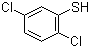 结构式 CAS# 5858-18-4, 2,5-二氯苯硫酚