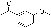 3'-甲氧基苯乙酮分子结构 (CAS 586-37-8)