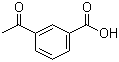 3-Acetylbenzoic acid molecular structure (CAS 586-42-5)