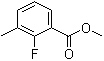 structure of CAS# 586374-04-1, Methyl 2-fluoro-3-methylbenzoate