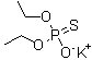 Potassium O,O-diethyl phosphorothioate molecular structure (CAS 5871-17-0)