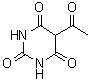 5-Acetyl-2,4,6(1H,3H,5H)-pyrimidinetrione molecular structure (CAS 58713-02-3)