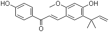 结构式 CAS# 58749-22-7, 甘草查而酮 A