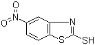 structure of CAS# 58759-63-0, 5-Nitro-2-benzothiazolethiol;5-Nitro-2(3H)-benzothiazolethione