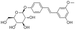 Pinostilbenoside分子结构 (CAS 58762-96-2)