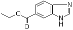 结构式 CAS# 58842-61-8, 1H-苯并咪唑-6-羧酸乙酯