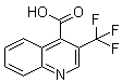 structure of CAS# 588702-65-2, 3-(Trifluoromethyl)-4-quinolinecarboxylic acid