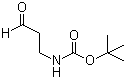(3-Oxopropyl)carbamic acid tert-butyl ester molecular structure (CAS 58885-60-2)