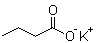 Potassium butyrate molecular structure (CAS 589-39-9)