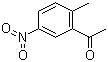 结构式 CAS# 58966-27-1, 1-(2-甲基-5-硝基苯基)乙酮