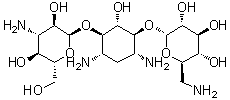 卡那霉素分子结构 (CAS 59-01-8)