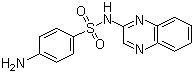 Sulfaquinoxaline molecular structure (CAS 59-40-5)