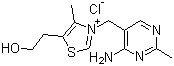 维生素 B1分子结构 (CAS 59-43-8)