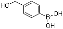 4-羟甲基苯硼酸分子结构 (CAS 59016-93-2)