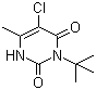 Terbacil molecular structure (CAS 5902-51-2)