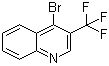 结构式 CAS# 590371-97-4, 4-溴-3-(三氟甲基)喹啉