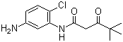 N-(5-Amino-2-chlorophenyl)-4,4-dimethyl-3-oxovaleramide molecular structure (CAS 59191-99-0)
