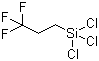 structure of CAS# 592-09-6, Trichloro(3,3,3-trifluoropropyl)silane;3,3,3-Trifluoropropyl-trichlorosilane